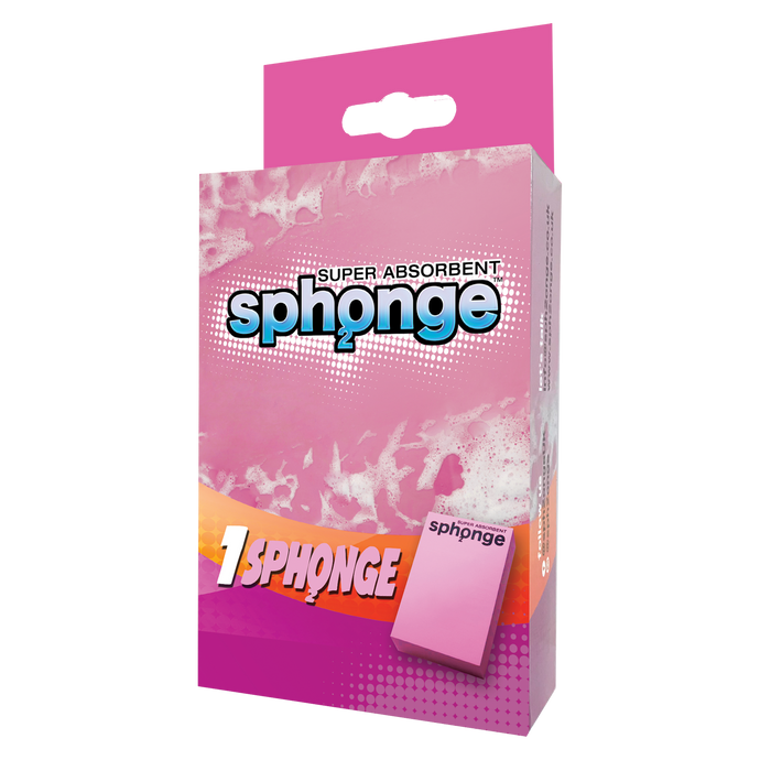 All about the super absorbent SPh2ONGE!