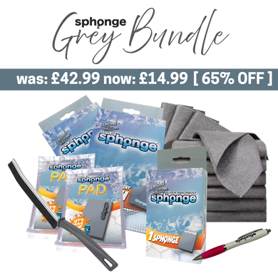 SPh2ONGE Grey Bundle 🩶 The Ultimate Cleaning Kit [65% OFF]