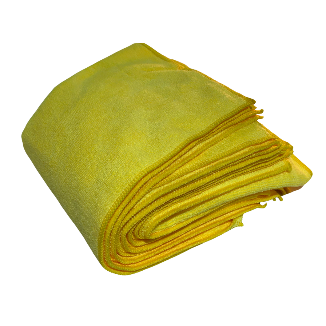 Thick Yellow Microfibre