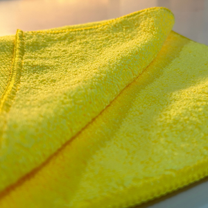 Thick Yellow Microfibre